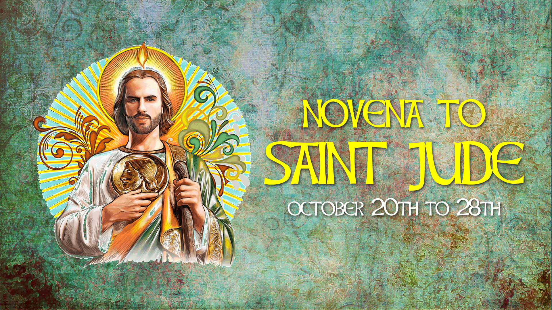 Novena to St. Jude Oct 20th ‒ 28th Newry Cathedral Parish